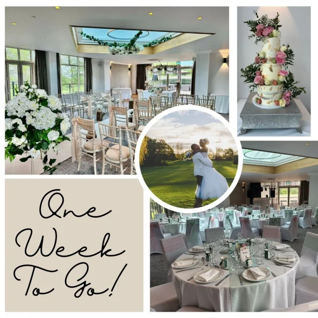 ONE WEEK TO GO!
We can't believe there's only one week to go until our wedding showcase, we will be opening our doors between 5.00pm and 8.00pm and Clair and Kath can't wait to see you! Book your free tickets by following the below link 
https://www.ibookedonline.com/abbey-hill-golf-centre/event-bookings/wedding-open-evening